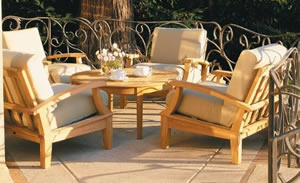 Teak patio furniture